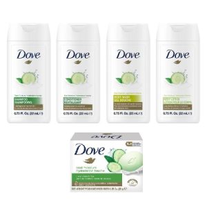 Dove -  Cucumber 22mL Mini Bottles