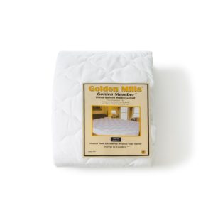 Golden Slumber Quilted Fitted Mattress Pads