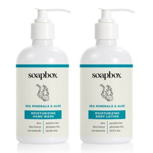 Soapbox Sea Minerals 8.5oz Pump-Top Bottles