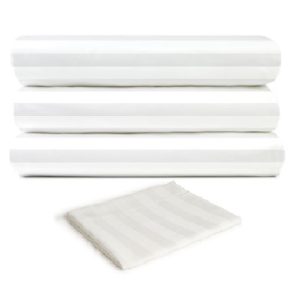 Golden Suite T-250 Sheets White/White Stripe